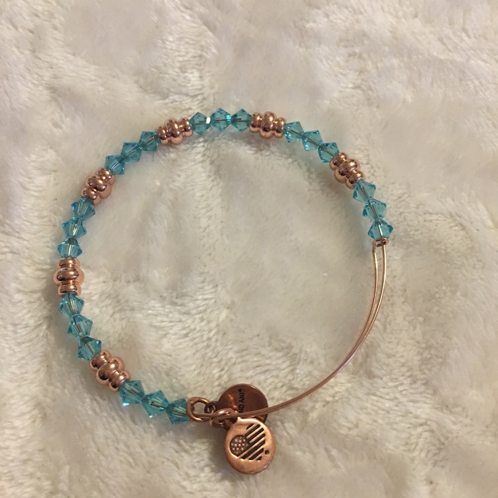 Alex and Ani Beaded Bangle
